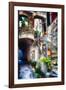 Rustic Alley In Corniglia, Cinque Terre, Italy-George Oze-Framed Photographic Print