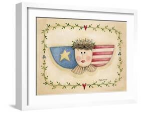 Rustic Angel-Debbie McMaster-Framed Giclee Print