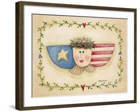 Rustic Angel-Debbie McMaster-Framed Giclee Print