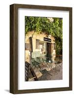 rustic bar in the Provence-Andrea Haase-Framed Photographic Print