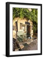 rustic bar in the Provence-Andrea Haase-Framed Premium Photographic Print