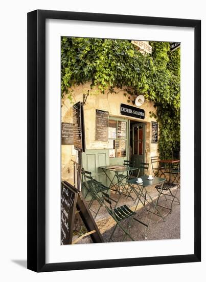 rustic bar in the Provence-Andrea Haase-Framed Photographic Print