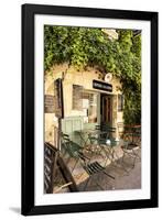 rustic bar in the Provence-Andrea Haase-Framed Photographic Print