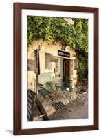 rustic bar in the Provence-Andrea Haase-Framed Photographic Print