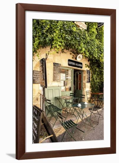 rustic bar in the Provence-Andrea Haase-Framed Photographic Print