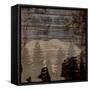 Rustic Bear-Piper Ballantyne-Framed Stretched Canvas