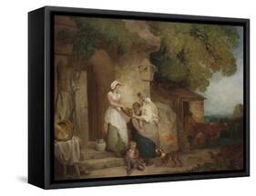 Rustic Benevolence, 1791-William Bradford-Framed Stretched Canvas