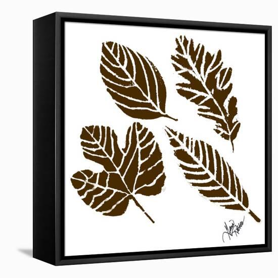Rustic Birch Trail Accent I-Gina Ritter-Framed Stretched Canvas