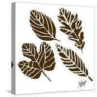 Rustic Birch Trail Accent I-Gina Ritter-Stretched Canvas