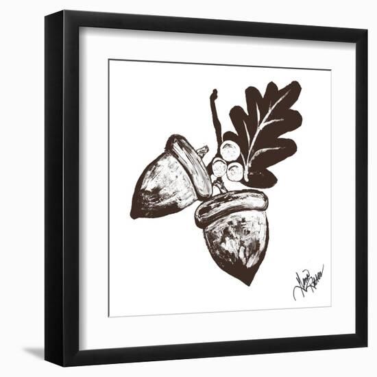 Rustic Birch Trail Accent III-Gina Ritter-Framed Art Print