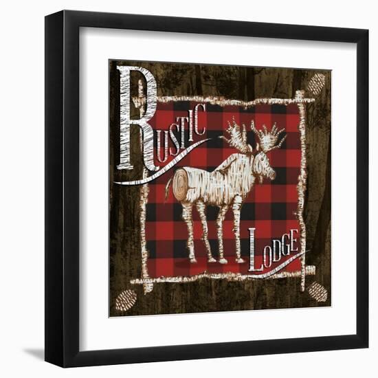 Rustic Birch Trail I-Gina Ritter-Framed Art Print