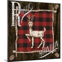 Rustic Birch Trail II-Gina Ritter-Mounted Art Print