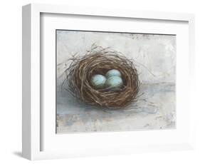 Rustic Bird Nest I-Ethan Harper-Framed Art Print