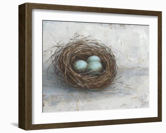 Rustic Bird Nest I-Ethan Harper-Framed Art Print