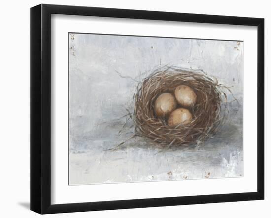 Rustic Bird Nest II-Ethan Harper-Framed Art Print