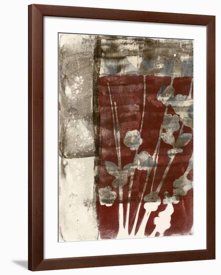 Rustic Blossoms I-Jennifer Goldberger-Framed Art Print