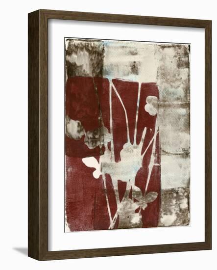 Rustic Blossoms II-Jennifer Goldberger-Framed Art Print