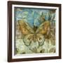 Rustic Butterfly I-Jennifer Goldberger-Framed Art Print