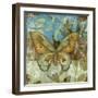 Rustic Butterfly I-Jennifer Goldberger-Framed Art Print