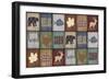 Rustic Cabin Quilt-Jean Plout-Framed Giclee Print
