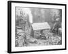 Rustic Cabin-null-Framed Photographic Print
