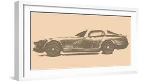 Rustic Car - Drive-Michael Banks-Framed Giclee Print