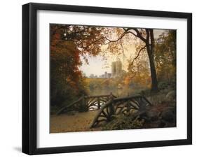 Rustic City View-Jessica Jenney-Framed Giclee Print