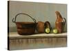 Rustic Cooking Pots-John Zaccheo-Stretched Canvas