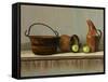 Rustic Cooking Pots-John Zaccheo-Framed Stretched Canvas