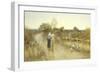 Rustic Courtship-Thomas J. Lloyd-Framed Giclee Print