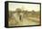 Rustic Courtship-Thomas J. Lloyd-Framed Stretched Canvas