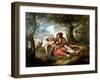 Rustic Courtship-Jan Havicksz. Steen-Framed Giclee Print