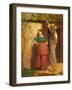 Rustic Courtship-Eastman Johnson-Framed Giclee Print