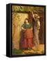 Rustic Courtship-Eastman Johnson-Framed Stretched Canvas