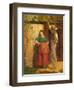 Rustic Courtship-Eastman Johnson-Framed Giclee Print