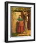 Rustic Courtship-Eastman Johnson-Framed Giclee Print