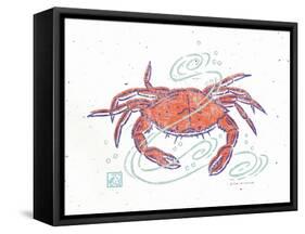 Rustic Crab-Sudi Mccollum-Framed Stretched Canvas