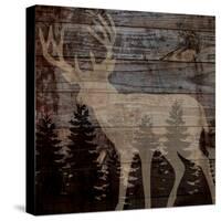 Rustic Deer-Piper Ballantyne-Stretched Canvas