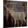 Rustic Deer-Piper Ballantyne-Mounted Art Print