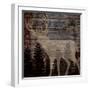 Rustic Deer-Piper Ballantyne-Framed Art Print