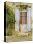 Rustic Door and Bread, Aquitaine, France, Europe-John Miller-Stretched Canvas