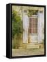Rustic Door and Bread, Aquitaine, France, Europe-John Miller-Framed Stretched Canvas
