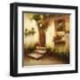 Rustic Doorway II-David Lakewood-Framed Art Print