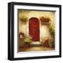 Rustic Doorway III-David Lakewood-Framed Art Print