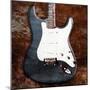 Rustic Electric Guitar-Jace Grey-Mounted Art Print