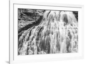 Rustic Falls, Yellowstone National Park.-WILLIAM-Framed Photographic Print