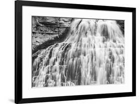 Rustic Falls, Yellowstone National Park.-WILLIAM-Framed Photographic Print