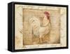 Rustic Farmhouse Rooster I-Kimberly Poloson-Framed Stretched Canvas