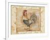 Rustic Farmhouse Rooster II-Kimberly Poloson-Framed Art Print