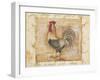 Rustic Farmhouse Rooster II-Kimberly Poloson-Framed Art Print